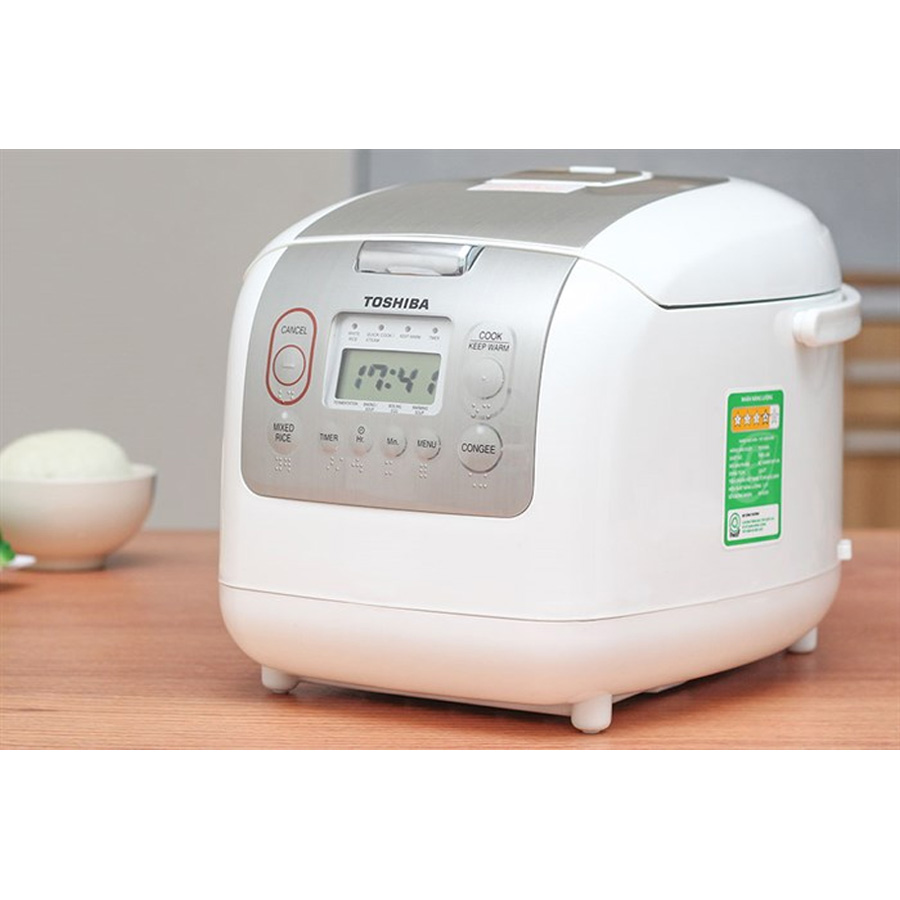 Nồi cơm điện Điện tử Toshiba 1.8L RC-18NMF – Hàng chính hãng