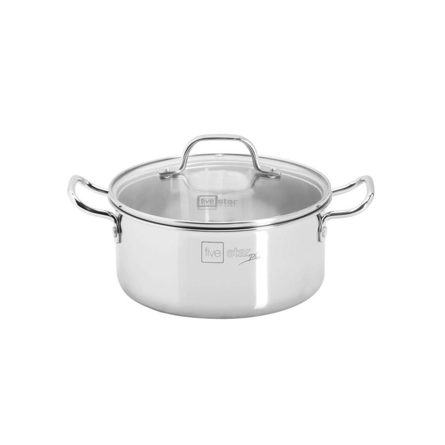 Nồi Inox liền đáy Fivestar FPN20009 20cm quai đũa