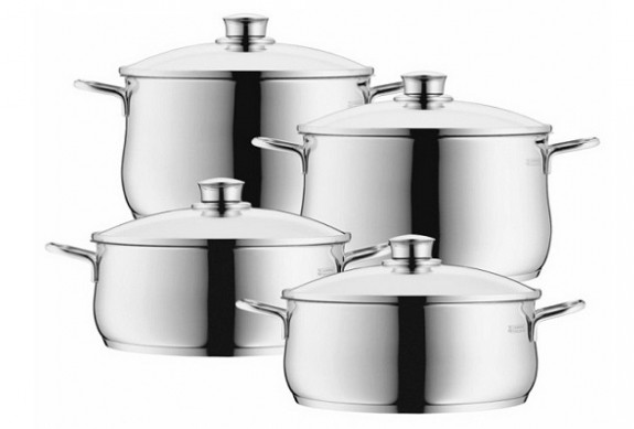 Bộ nồi WMF Diadem Plus 4 chiếc 0730046040