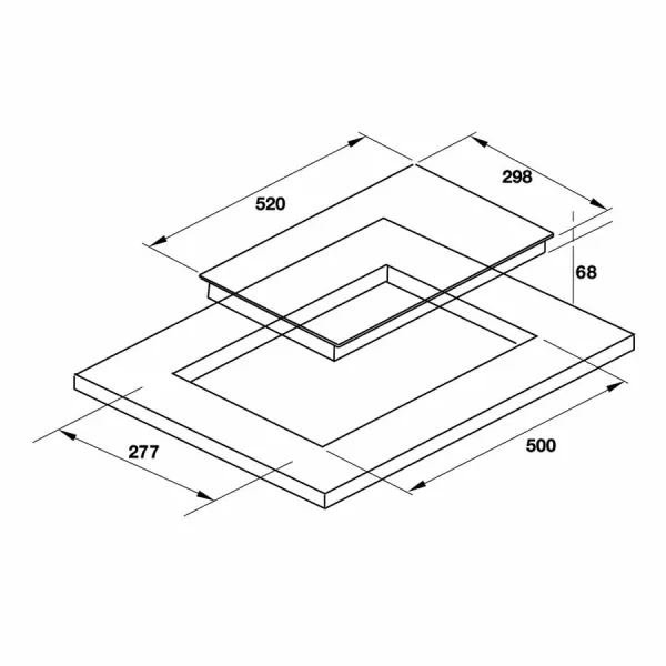 Bếp Từ Domino Hafele HC-I302D 536.01.900
