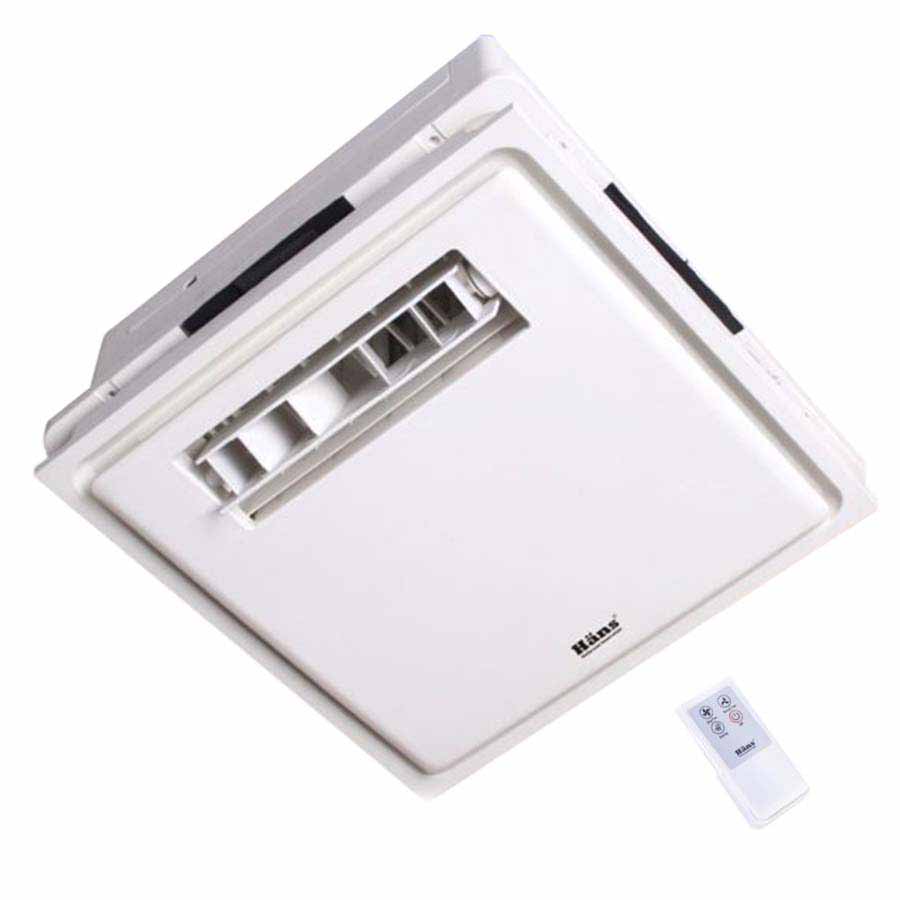 Quạt Mát Âm Trần Điều Khiển Từ Xa Hans H10R - toàn cảnh sản phẩm