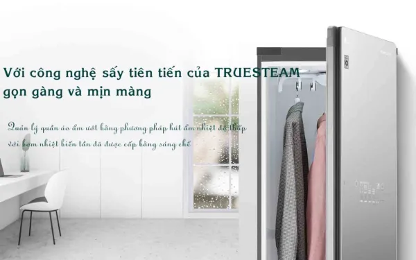 Máy giặt hấp sấy LG Styler S5MBC