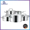 Bộ nồi inox cao cấp Inox WMF Gourmet 5 món – made in Germany