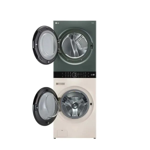 Tháp máy giặt cao cấp LG WashTower 21Kg + sấy 16Kg WT2116SHEG