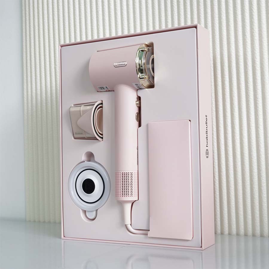 Ảnh thực tế Máy sấy và chăm sóc tóc cao cấp Habibullet HHB2599 Princess
