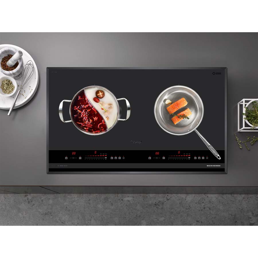 Bếp từ đôi Canzy CZ 898B-62ID