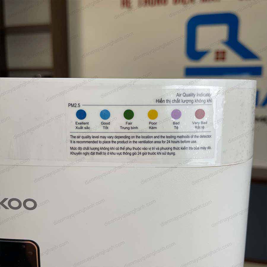 Ảnh thực tế Máy lọc không khí Cuckoo CAC-H2110FW