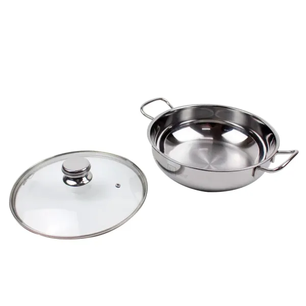Nồi lẩu 2 quai Inox 430 Fivestar 24cm FSCL24IN001