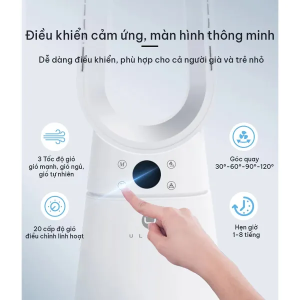 Quạt lọc không khí và khử khuẩn U ULTTY LIDI