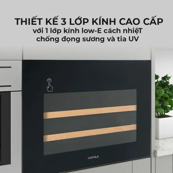 Tủ rượu âm tủ Hafele HW-C62BB 533.17.001