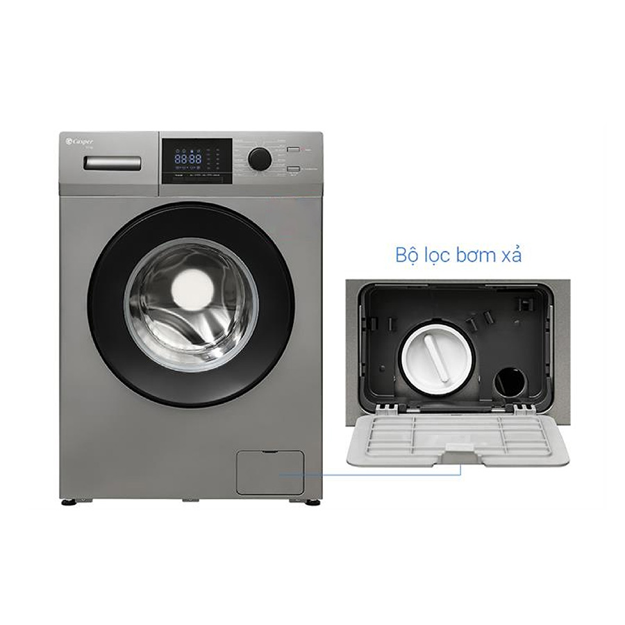 Máy giặt Casper Inverter 10.5Kg WF-105VG5
