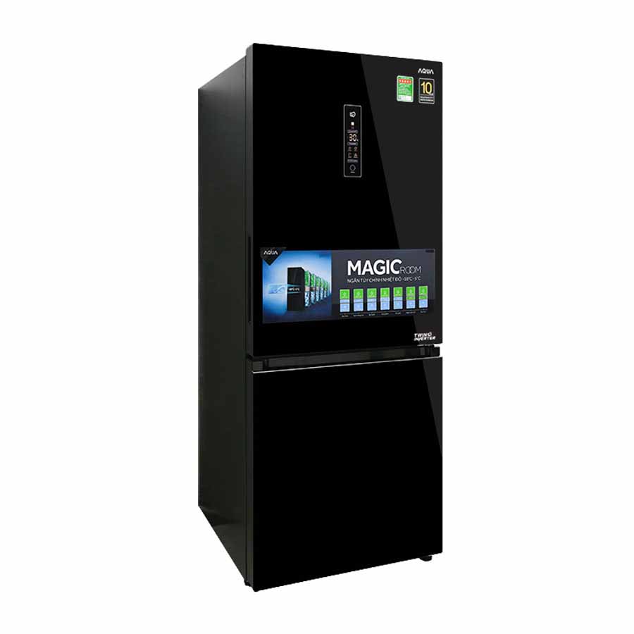 Tủ lạnh Aqua Inverter 260 lít AQR-IG298EB (GB)