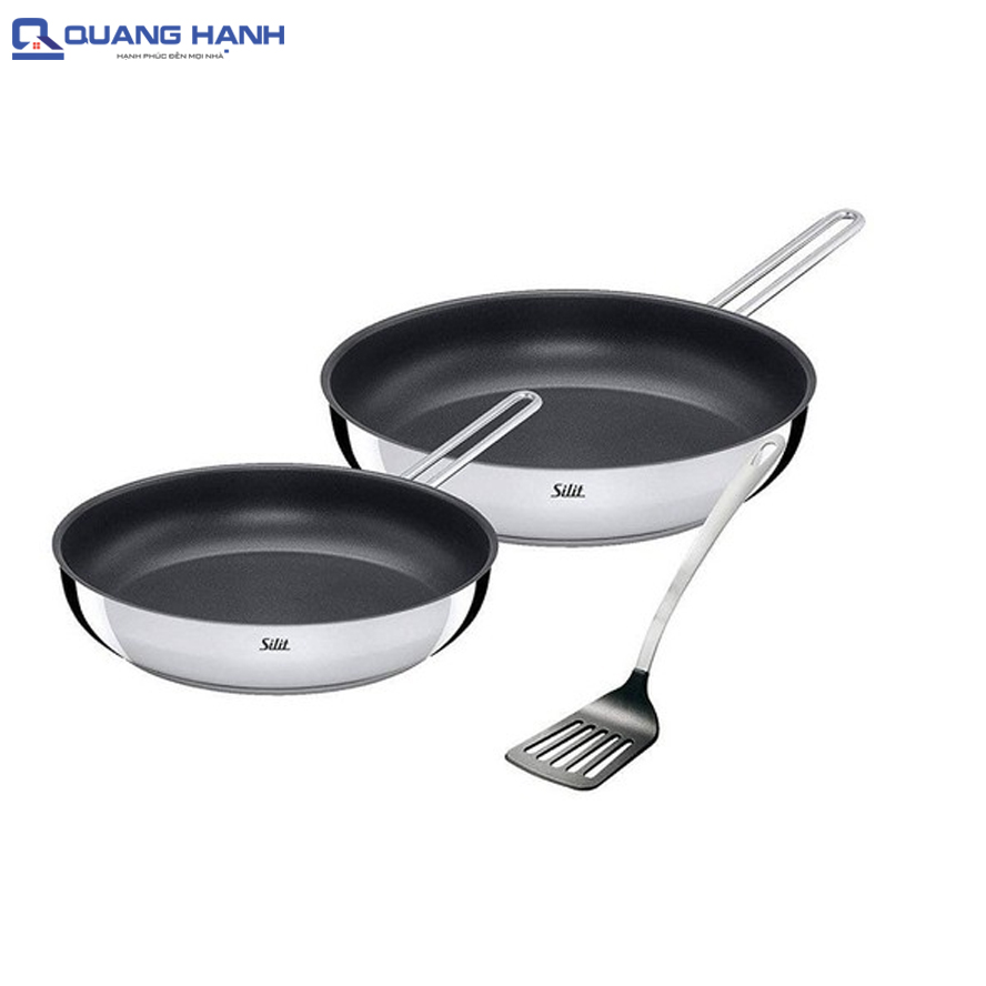 Set chảo Silit Pfannen-Set 3tlg Toskana 20 + 28cm - toàn cảnh sản phẩm