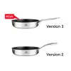 Chảo Inox liền khối chống dính Ceramic Elmich Trimax EL3738 size 24cm
