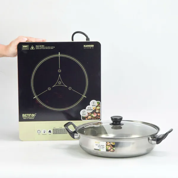 Bếp từ đơn phím cơ Bennix BN-266IH