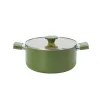 Bộ nồi chống dính Ceramic Elmich Olive Classic EL5229OV03 size 18,20,24cm