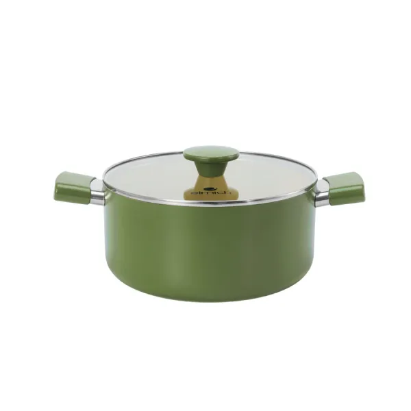 Bộ nồi chống dính Ceramic Elmich Olive Classic EL5229OV03 size 18,20,24cm