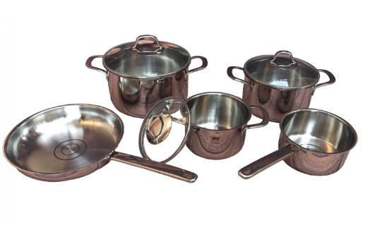 Bộ nồi ELO Silicano Plus 5 chiếc inox 304