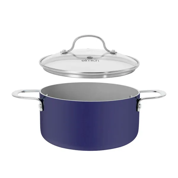 Nồi chống dính Ceramic Elmich Classic El5526FD18 size 18cm