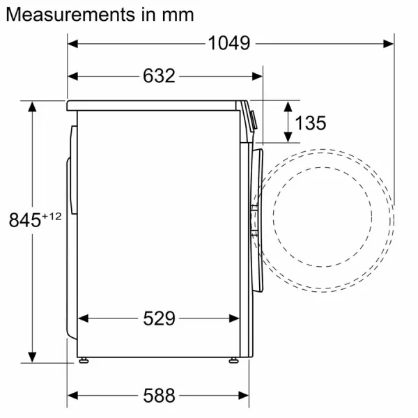 Máy giặt Bosch 9Kg WGA14400SG