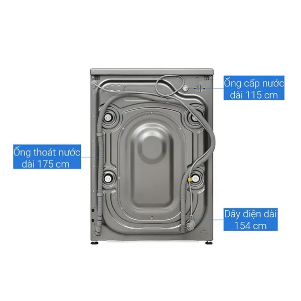 Máy giặt Casper Inverter 10.5Kg WF-105VG5
