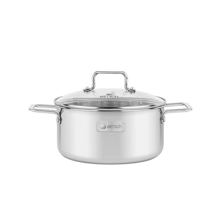 Nồi Inox liền khối Elmich Trimax XR EL3839 size 16cm - toàn cảnh sản phẩm