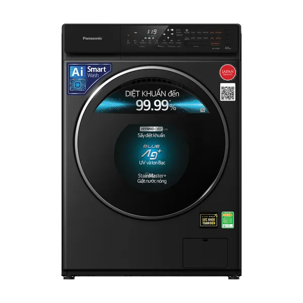 Máy giặt sấy Panasonic NA-V10FR1BVT 10/2kg