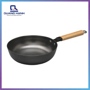 Chảo gang 1 tay cầm La Gourmet Nitrigan 24cm