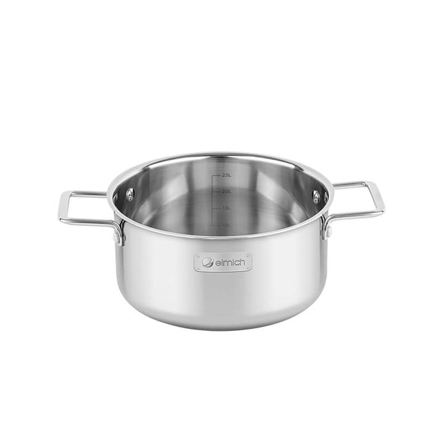 Nồi Inox liền khối Elmich Trimax XR EL3839 size 16cm