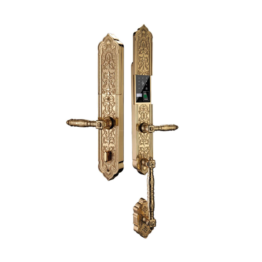 Khóa điện tử Hubert HB DSI8F EU GOLD 24K nhận diện khuôn mặt