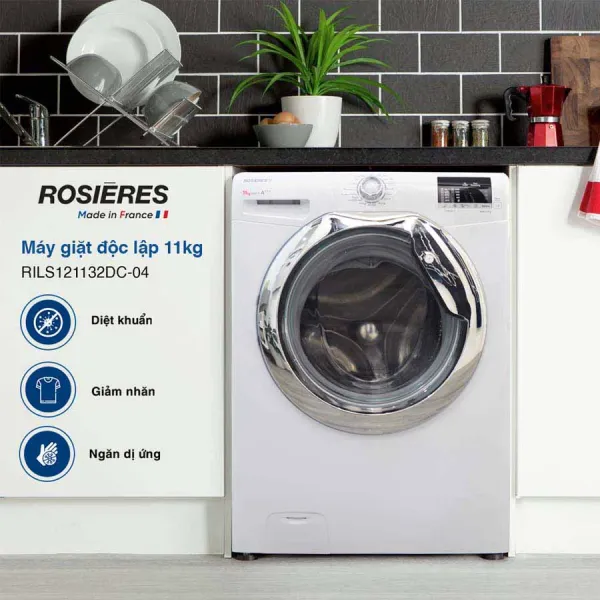 Máy giặt độc lập Rosieres RILS121132DC-04 11kg