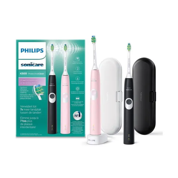 Set 2 bàn chải điện Philips HX6800/35