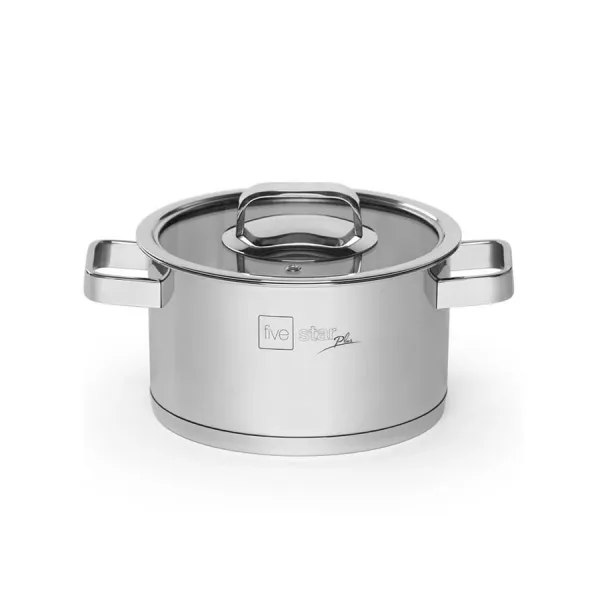 Nồi Inox 304 Fivestar FPN24002 24cm quai la vuông