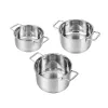 Bộ nồi Inox Smartcook SM 2303M size 16,20,24 xửng hấp 3 tầng 20,22,24cm