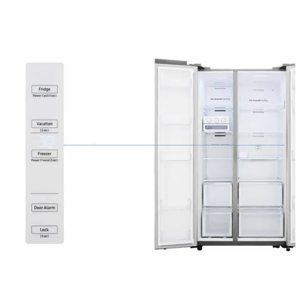Tủ lạnh Samsung Inverter 655 lít RS62R5001M9/SV
