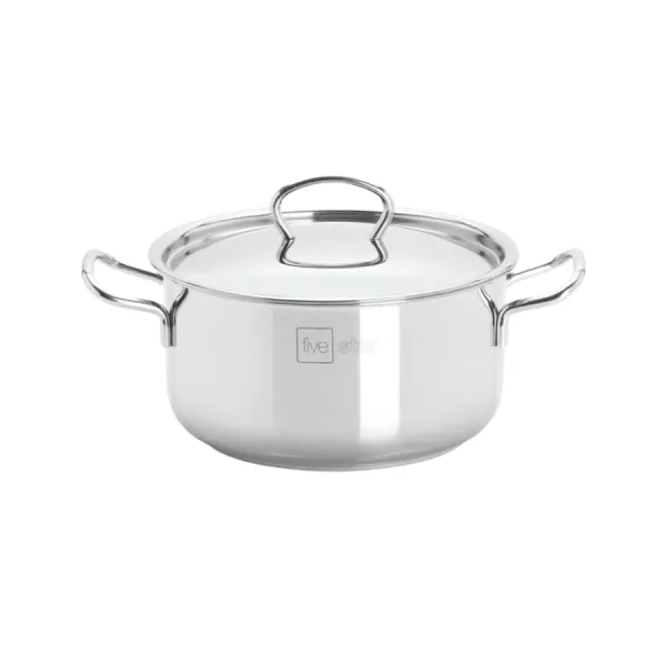 Nồi Inox 430 FiveStar nắp Inox 16cm FSN16IN004