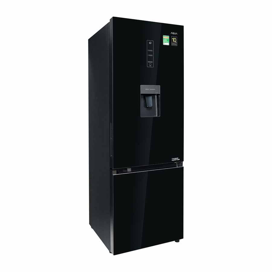 Tủ lạnh Aqua Inverter 350 Lít AQR-B379MA(WGB)