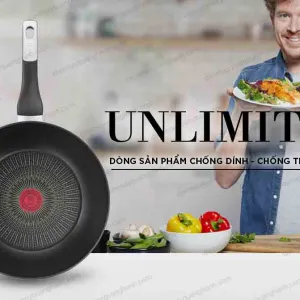 Chảo chiên sâu lòng Tefal Unlimited 24cm