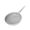 Chảo Inox nguyên khối phủ sứ an toàn Elmich EL-2865CG24 size 24cm