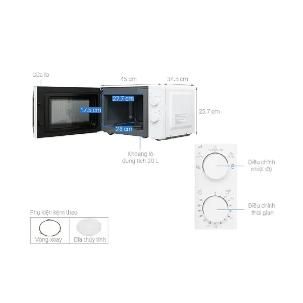 Lò vi sóng Electrolux EMM20K18GWI