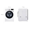 Máy giặt LG Inverter 15 Kg F2515STGW