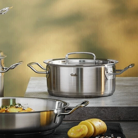 Ảnh thực tế Bộ Nồi Fissler Original Profi 6 món