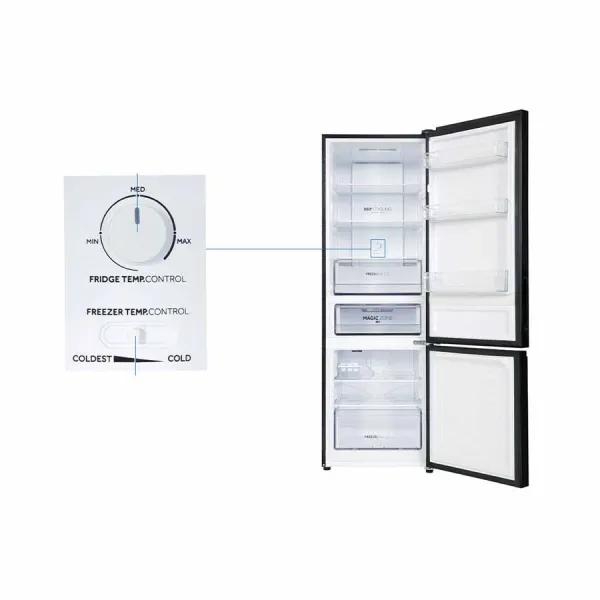 Tủ lạnh Aqua Inverter 324 lít AQR-B390MA(FB)