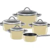 Bộ 5 Nồi Silit Vitaliano Vanilla