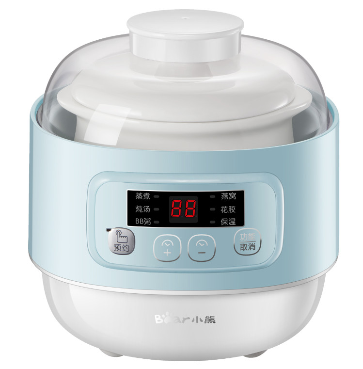 Nồi nấu chậm Bear DDZ-A08G2 - toàn cảnh sản phẩm