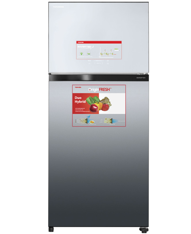 Tủ lạnh Toshiba Inverter 608 lít GR-AG66VA (X)