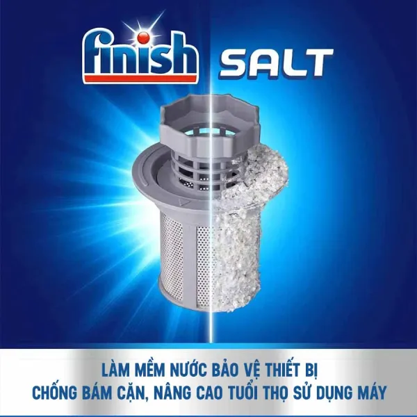 Muối Rửa Bát Finish Spezial-Salz 1.2kg