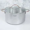 Nồi hầm inox 304 cao cấp Ciwete 26cm SS0101-A