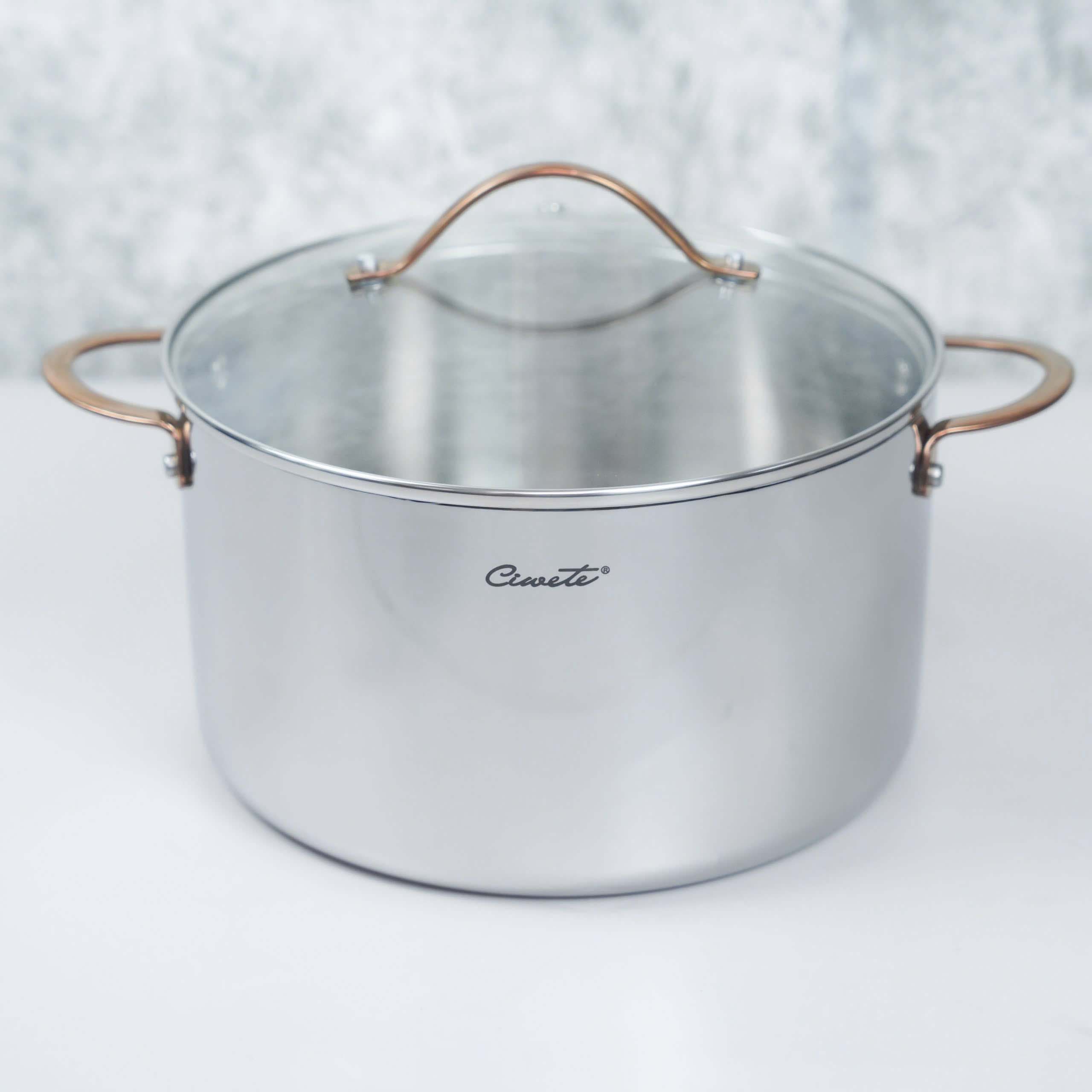 Nồi hầm inox 304 cao cấp Ciwete 26cm SS0101-A