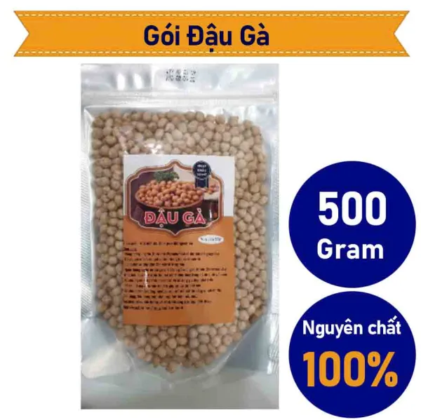 Gói đậu gà nguyên chất (500g) – Quà tặng kèm